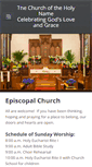 Mobile Screenshot of churchoftheholyname.com